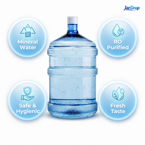 20 Litre Purified Drinking Water – Jar Exchange Service